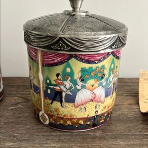 Seltmann Weiden Limited Edition Ballet Scene Porcelain Jar Made in Germany 2000
